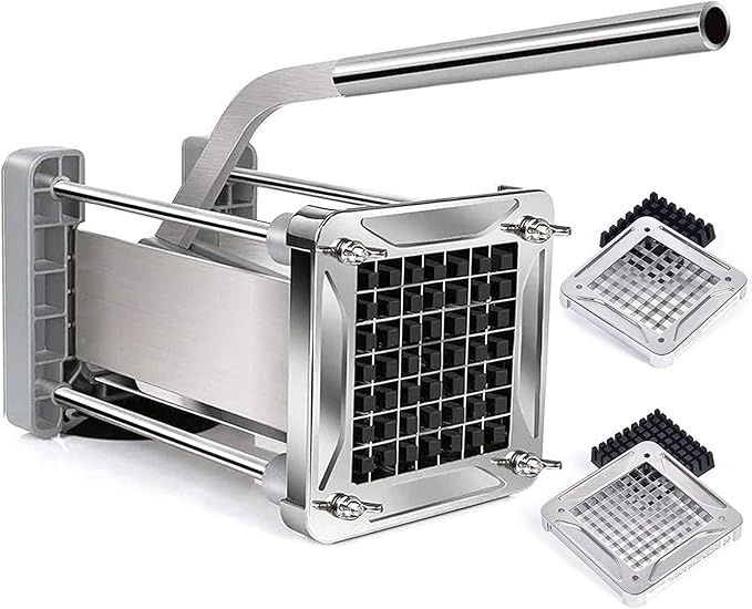 Sopito French Fry Cutter for Potatoes, 1/2 Inch Professional Grade