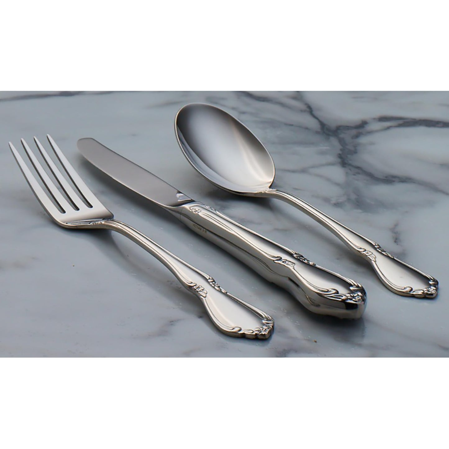 Oneida Chateau 5-Piece 18/10 Silverware Set for 1, Flatware