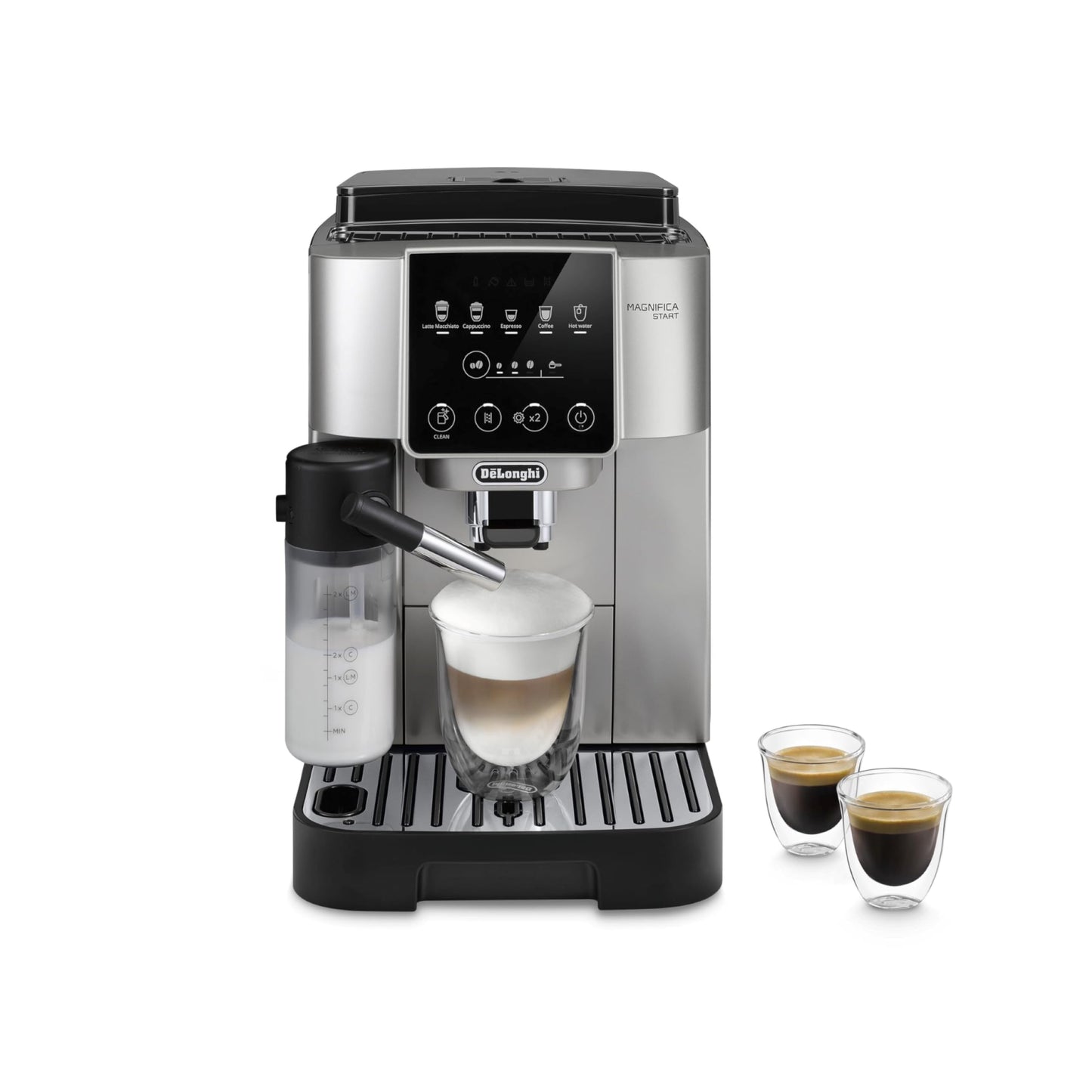 De'Longhi Magnifica Evo Next Automatic Espresso Machine, Frother, Silver