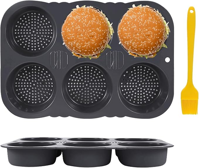 Laexepelle 24 Pack Reusable Silicone Cupcake Baking Cups, 2.96 inch