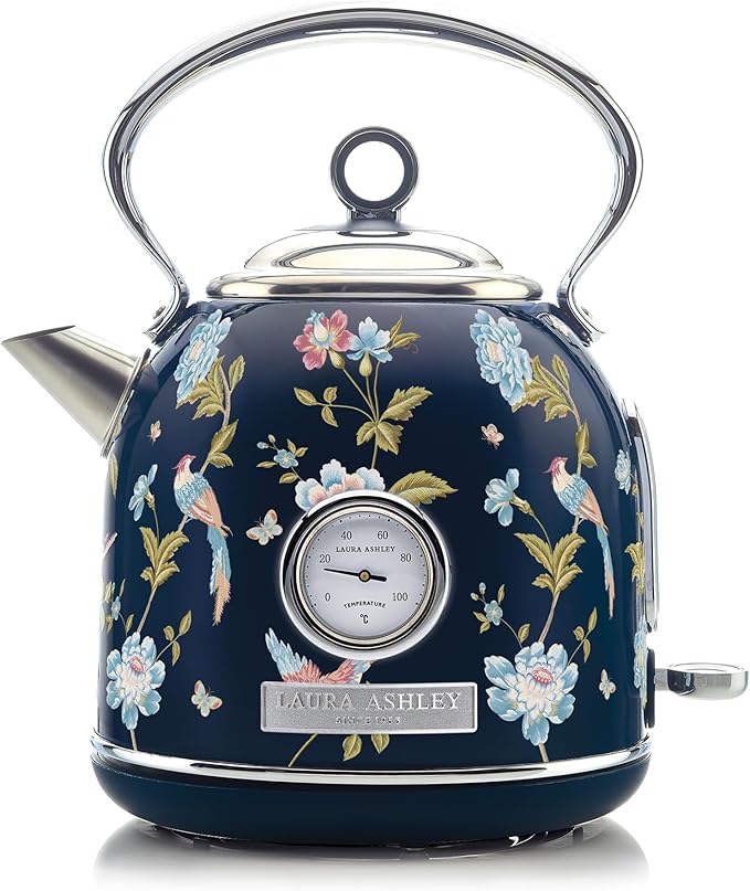 Laura Ashley Electric Kettles for Boiling Water, 1.7L Electric Tea Kettle