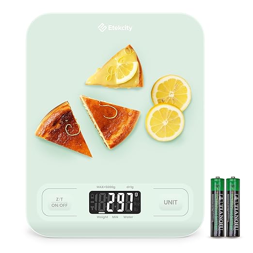 Etekcity Food Kitchen Scale, Digital Grams and Ounces, Medium