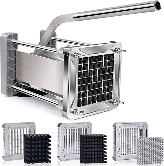 Sopito French Fry Cutter for Potatoes, 1/2 Inch Professional Grade
