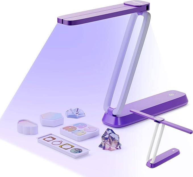 Resiners UV Resin Light, Rechargeable 3-in-1 Foldable UV Lamp, AirWave Pro