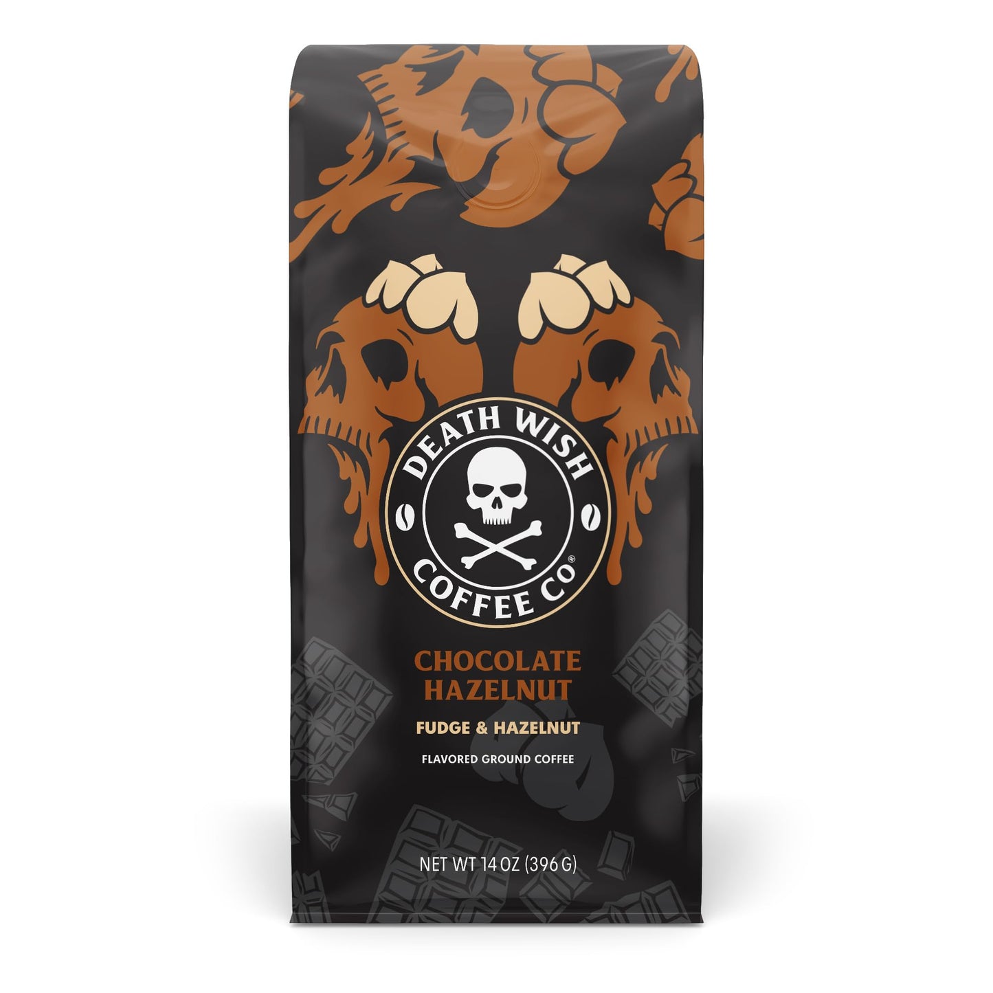 Death Wish Coffee Dark Roast & Valhalla Java Ground Coffee Bundle, Organic