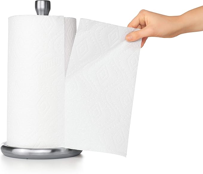 OXO Good Grips Steady Paper Towel Holder Countertop,(Pack of 4)