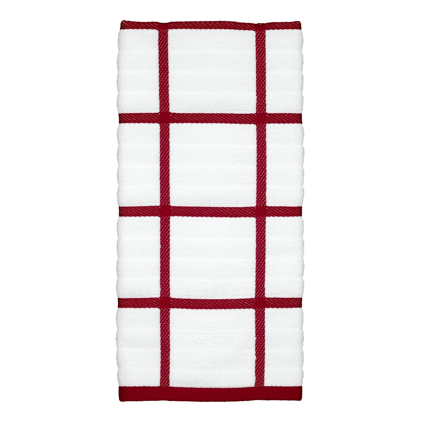 All-Clad Solid Kitchen Towels: Highly Absorbent, Super Soft Long Lasting - 100% Cotton, 17"x30" Tea Towels for Cleaning & Drying Dishes, Pans, Glassware, or Countertops, (2-Pack), Fennel