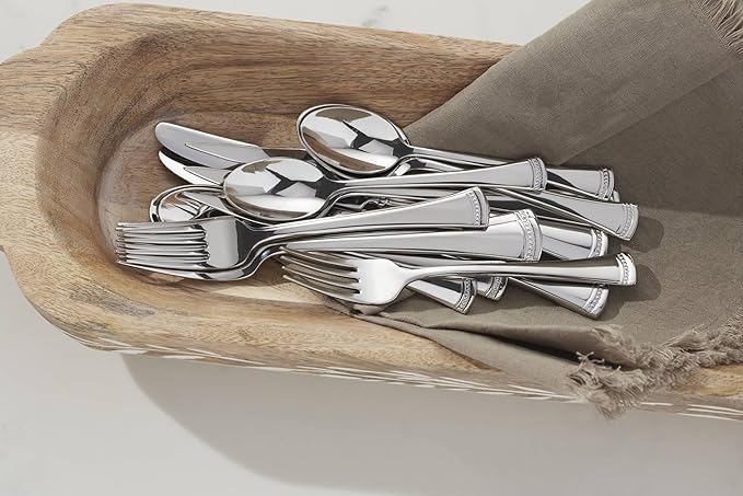 Lenox Portola Steak Knives Silverware Set for 12, Flatware
