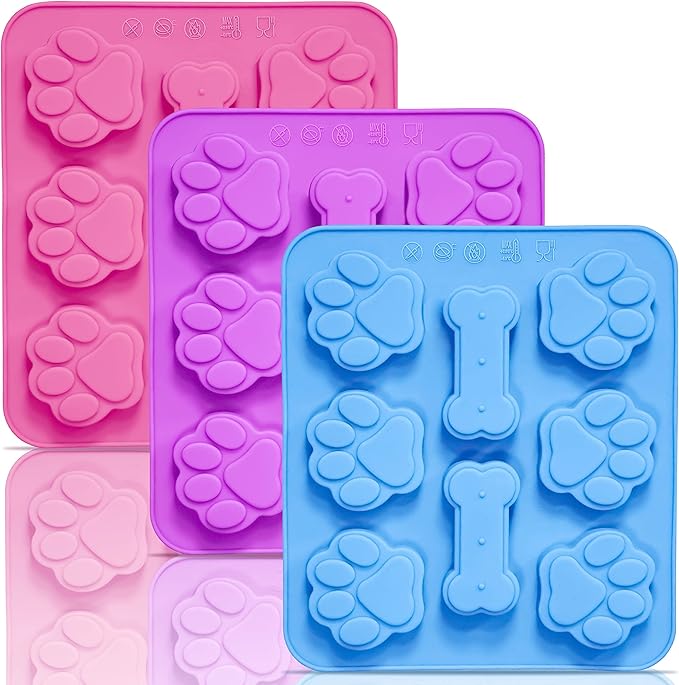 Anaeat Silicone Letter and Number Chocolate Molds, 2 Pack Alphabets & Numbers Candy Baking Mold with Happy Birthday Cake Decorations Symbols - for DIY Chocolates, Candies or Fondant