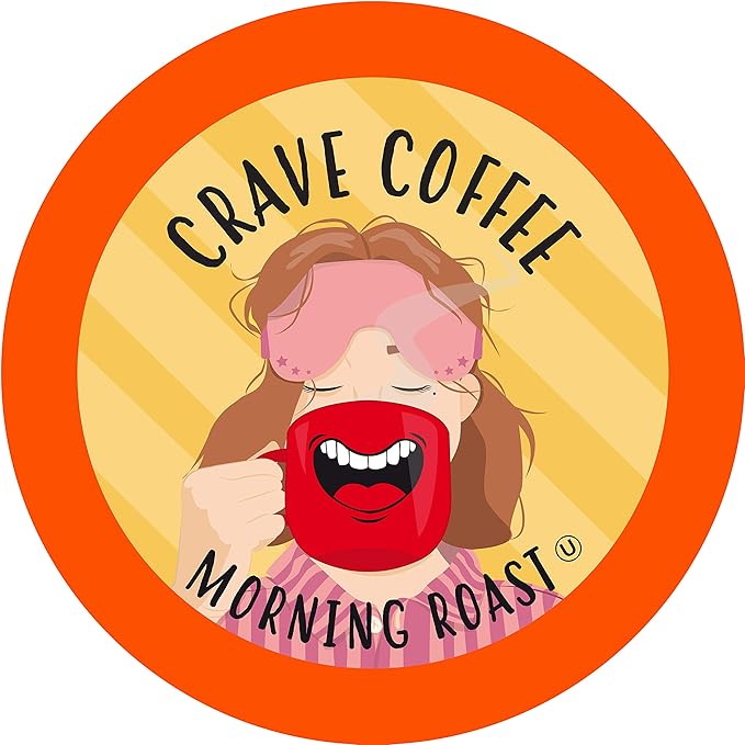 Crave Beverages Flavored Coffee Pods Sampler, Compatible with 2.0 K-Cup Brewers, Assorted Variety Pack, 40 Count (Pack of 1)