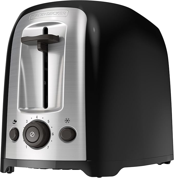 BLACK+DECKER 4-Slice Toaster with Extra-Wide Slots