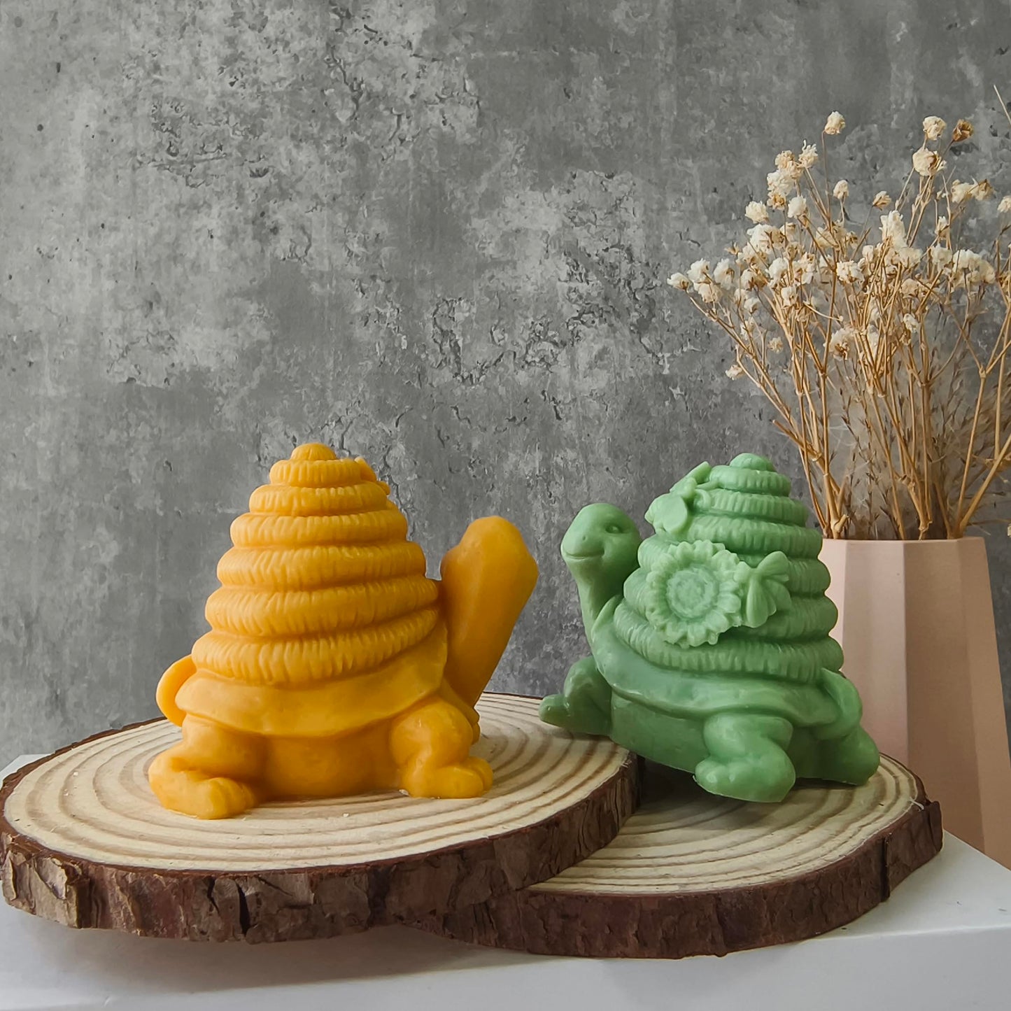 Honeycomb Turtle Flower Animal Resin Mold - Jewelry Casting Mold, Craft Supplies, 3D Silicone Mold for Resin Casting and Candle Making