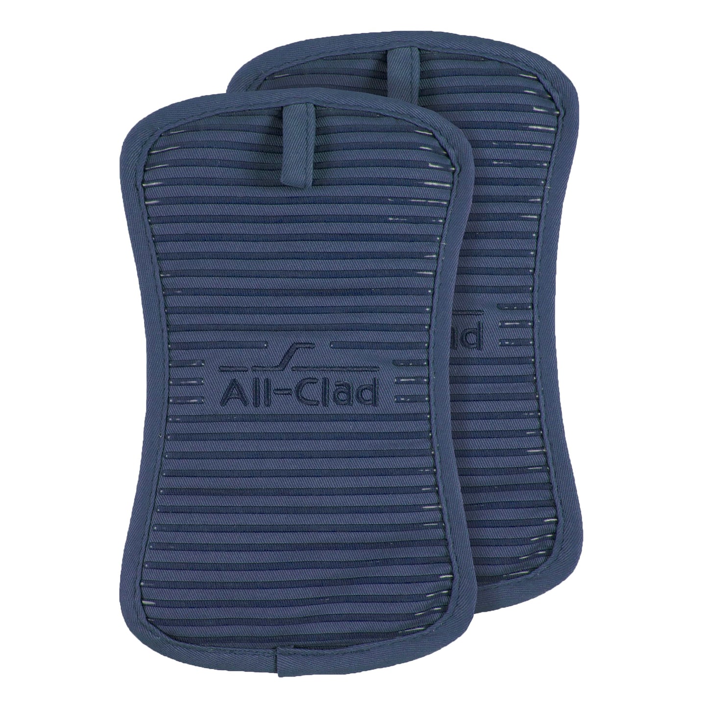 All-Clad Premium Pot Holder & Heating Pad, (1-Pack) Heat Resistant to 500 Degrees, 100% Cotton 10"x6.25" for Kitchen and Barbeque, Chili Red