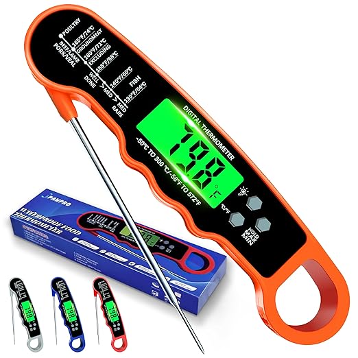 Meat Thermometer Digital, Instant Read Digital Meat Thermometer