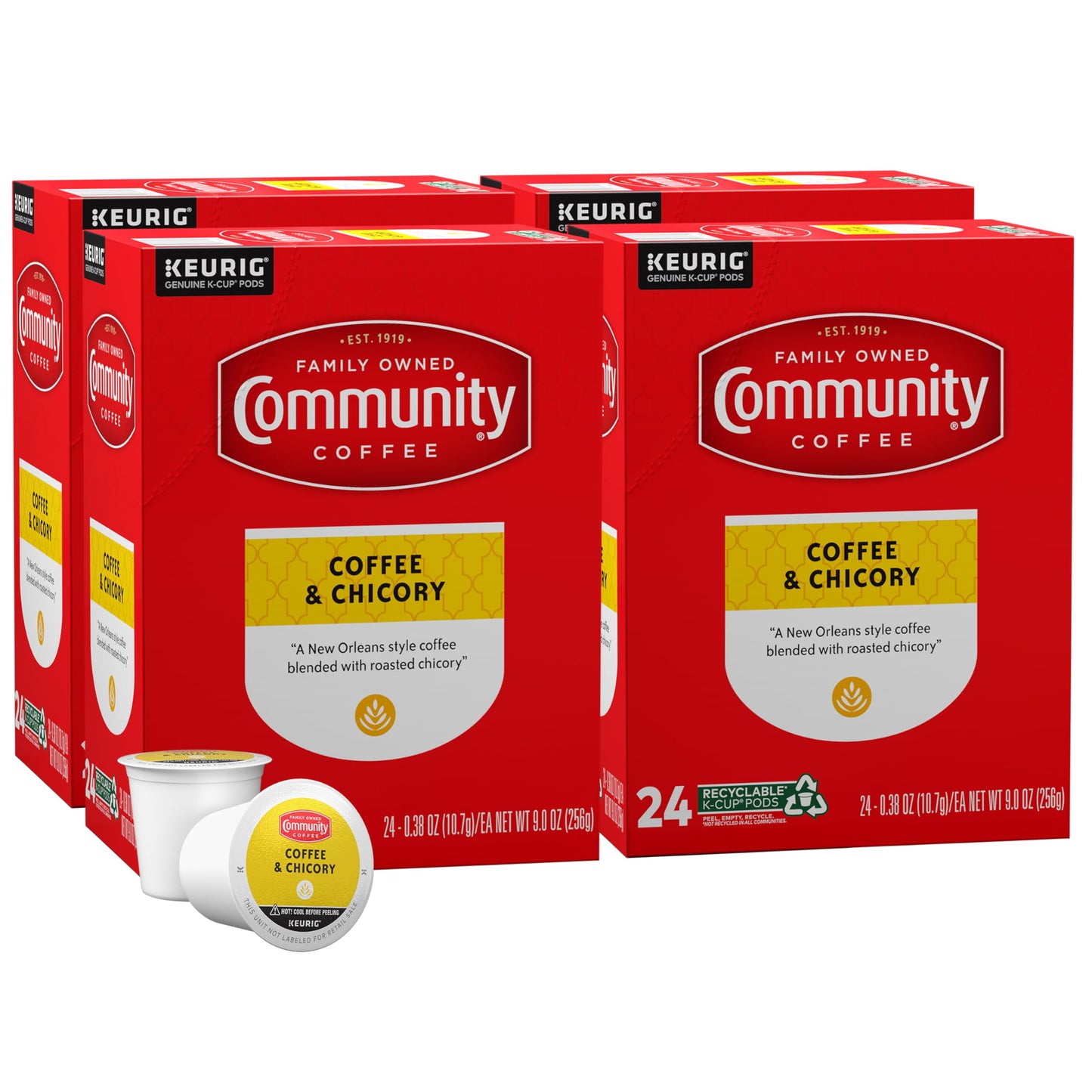 Community Coffee Grandma's Sugar Cookie Keurig K-Cup Pods, Limited Edition Holiday Flavor, Natural Ingredients, 10 Count (Pack of 6)