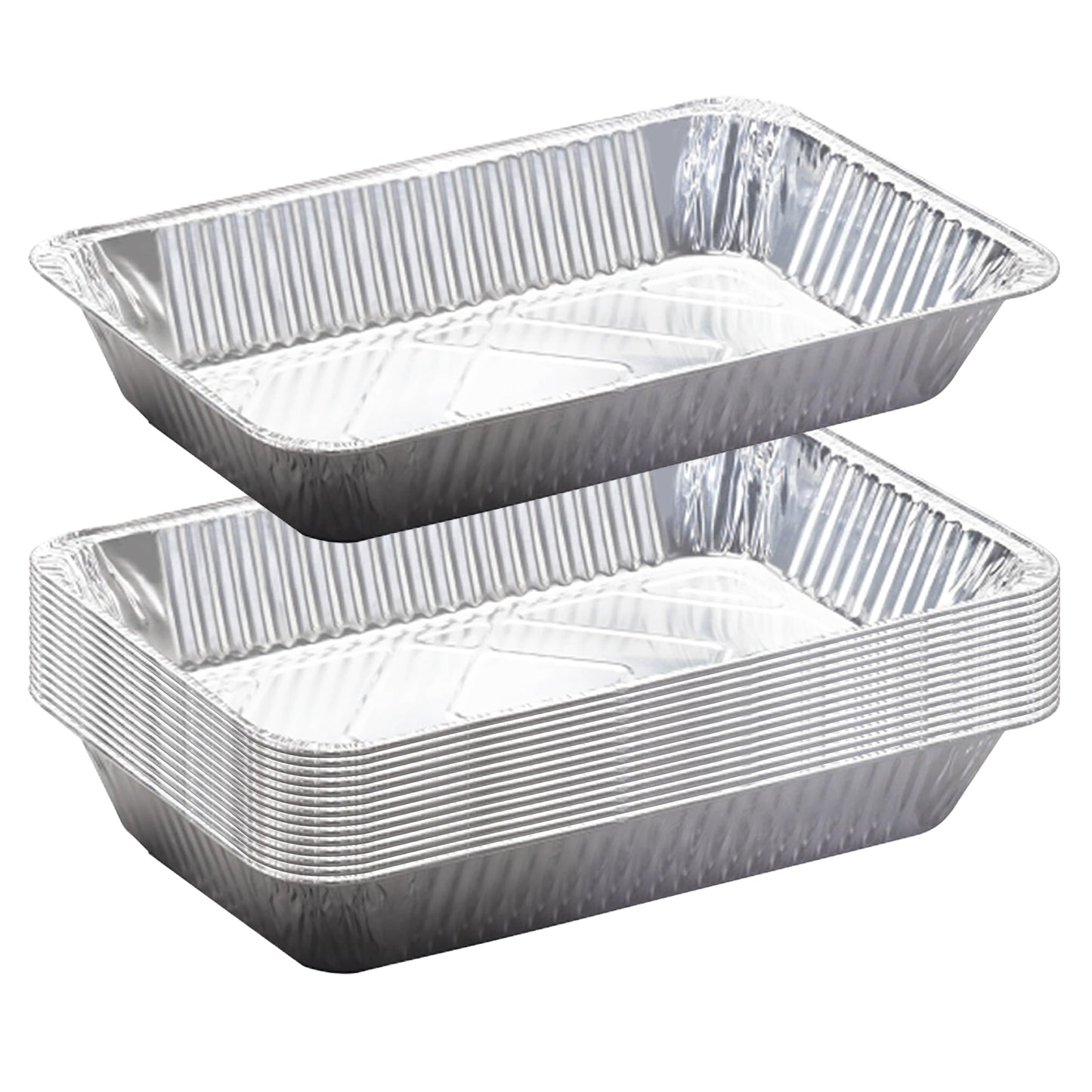Sterno Full Size Aluminum Foil Pans, 21 x 13 in, 15 Pack