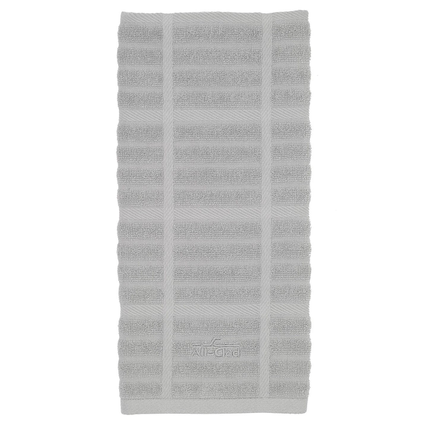 All-Clad Solid Kitchen Towels: Highly Absorbent, Super Soft Long Lasting - 100% Cotton, 17"x30" Tea Towels for Cleaning & Drying Dishes, Pans, Glassware, or Countertops, (2-Pack), Fennel