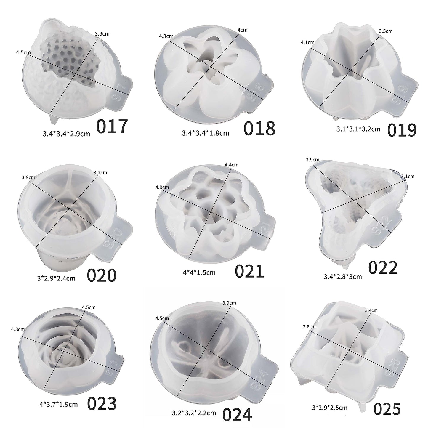 Elephant Animal Resin Casting Mold - 3D Silicone Mold for Candle Making & Home Decor