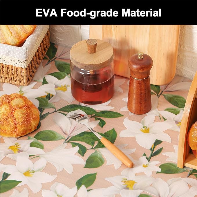 Cooyes Shelf Liner – Premium Non-Adhesive Cabinet & Drawer Liner for Kitchen – Waterproof Shelf Paper with Modern Pattern – Durable EVA Cabinet Mat – Easy to Cut （17.5" W x 197" L）