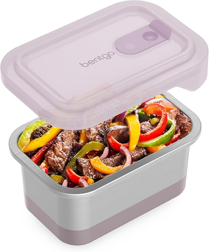 Bentgo MicroSteel Heat & Eat Leak-Proof Stainless Steel Container