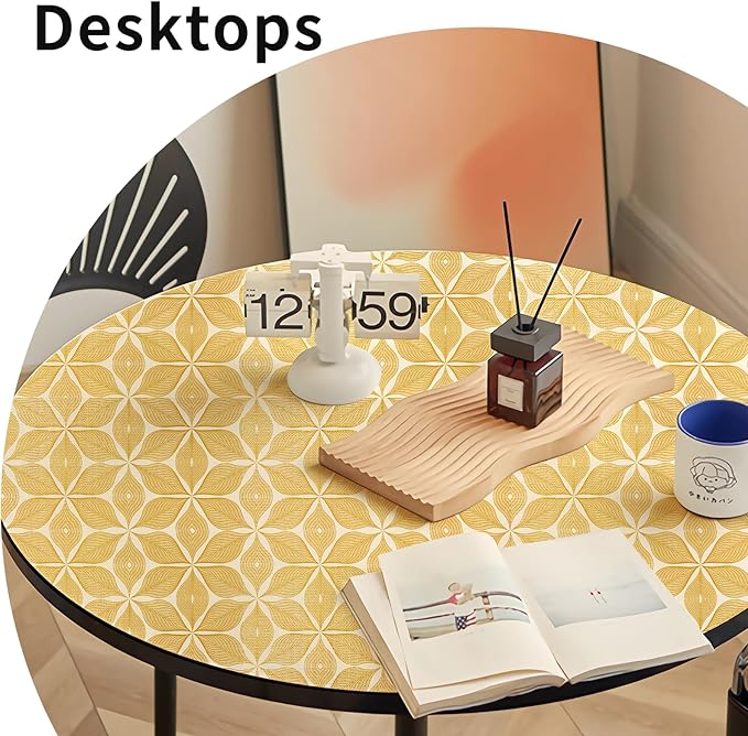 Shelf Liners for Kitchen Cabinets 12in x 20FT, Non Adhesive Cabinet Liner Strong Non-Slip Golden Leaf Drawer Liner, Easy to Clean for Shelf, Cabinet with Knife and Tape Measure