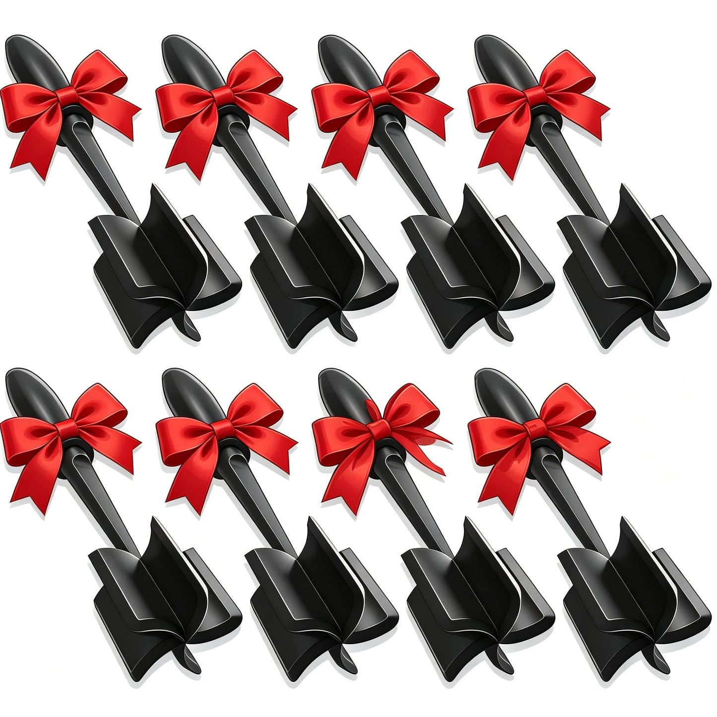 6 Pack Meat Chopper with 5 Curved Nylon Blades