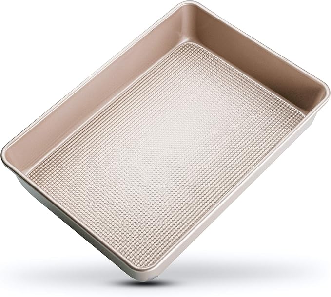 Ultra Cuisine Nonstick Square Cake Pan, Nonstick Baking Pan, 8 x 8 inch