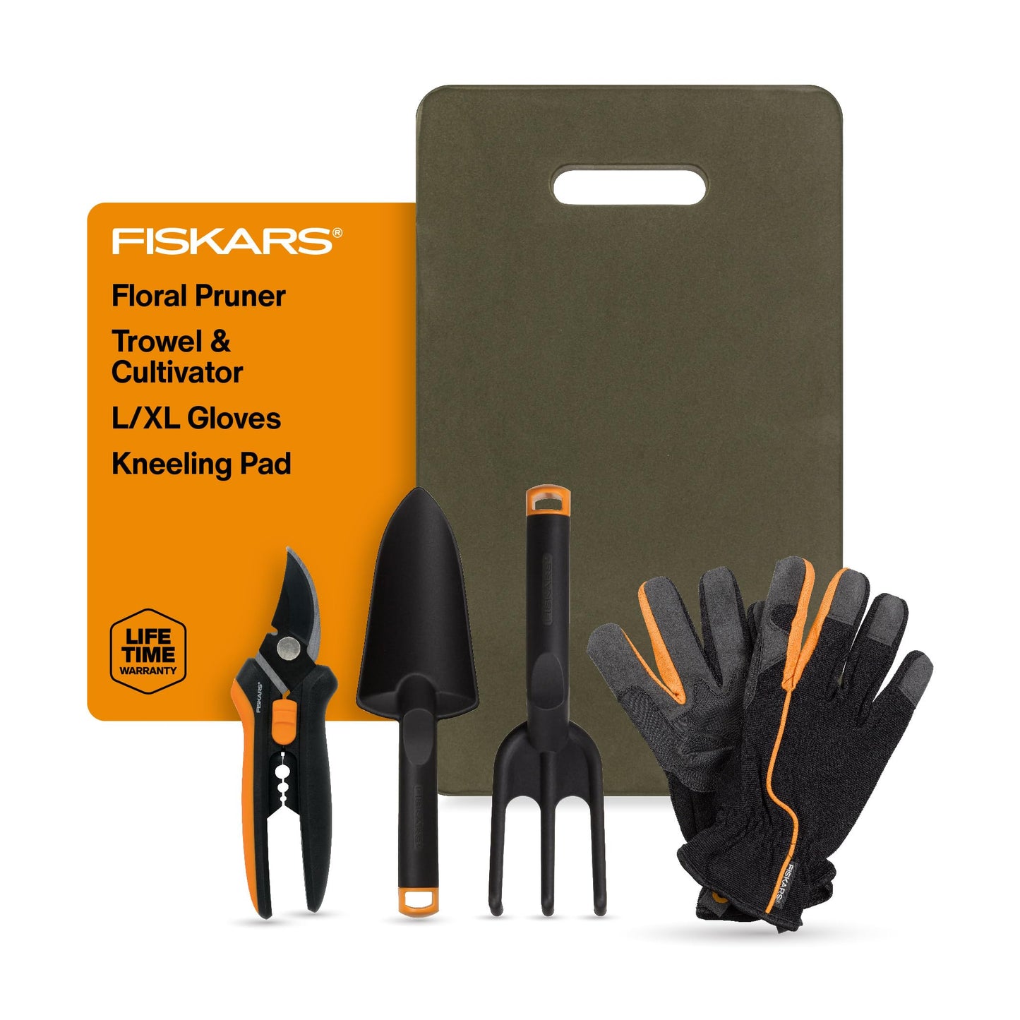 Fiskars 6" Non-Stick Pruning Snips, Resin-Resistant Garden Scissors, 2-Pack