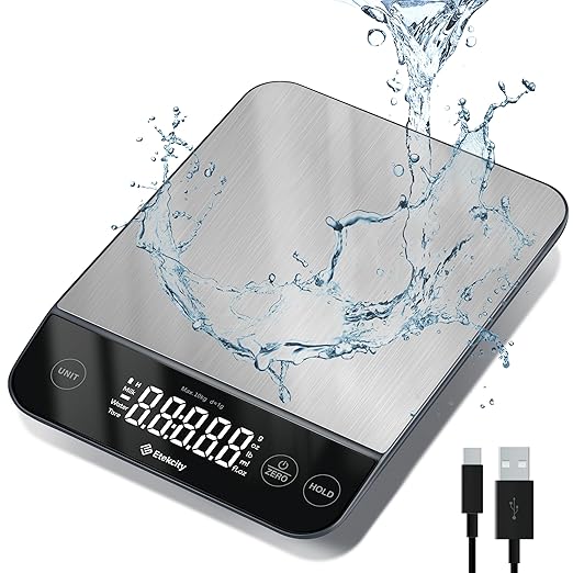 Etekcity Food Kitchen Scale, Digital Grams and Ounces, Medium