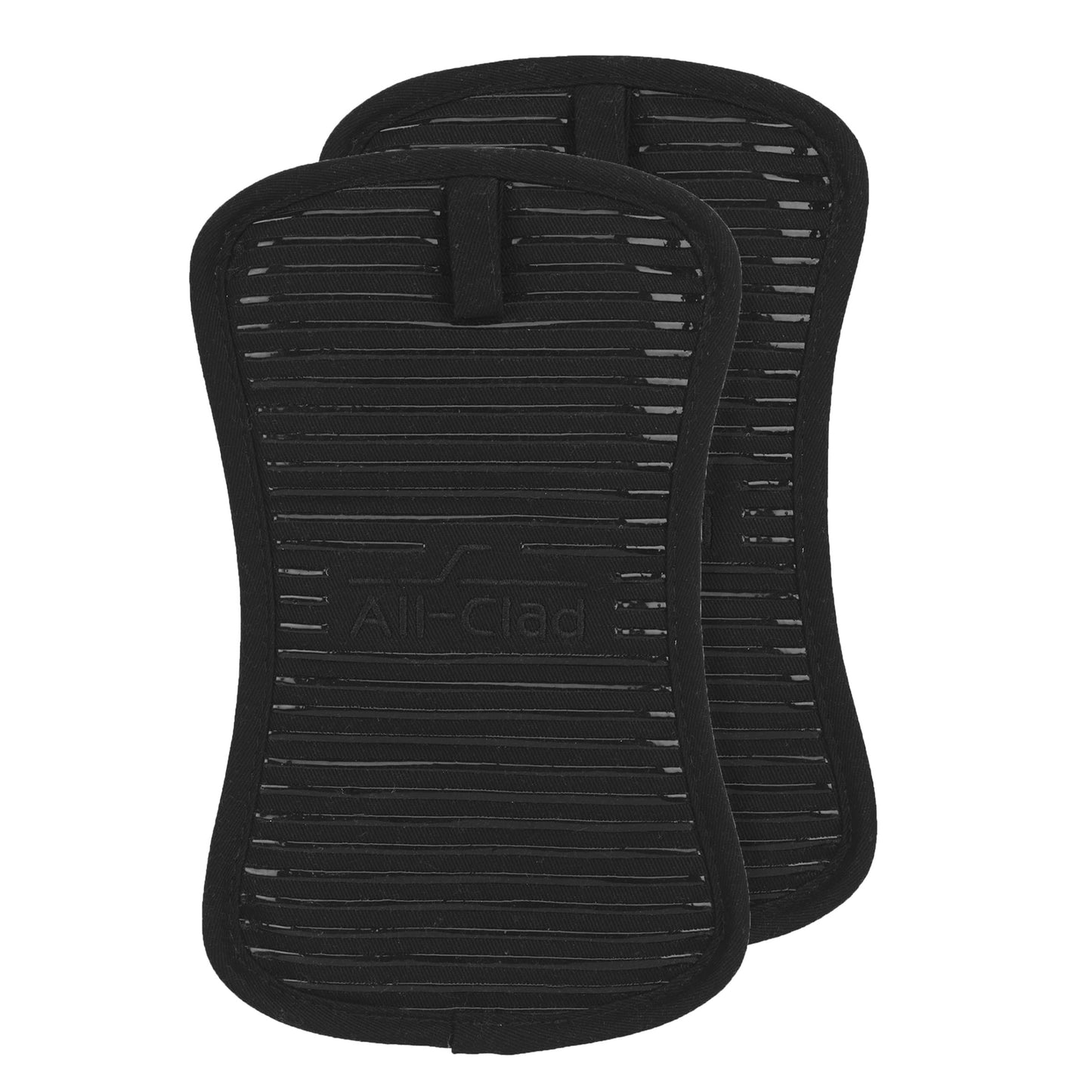 All-Clad Premium Pot Holder & Heating Pad, (1-Pack) Heat Resistant to 500 Degrees, 100% Cotton 10"x6.25" for Kitchen and Barbeque, Chili Red
