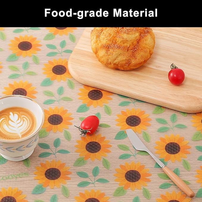 Cooyes Shelf Liner – Premium Non-Adhesive Cabinet & Drawer Liner for Kitchen – Waterproof Shelf Paper with Modern Pattern – Durable EVA Cabinet Mat – Easy to Cut （12" W x 240" L）