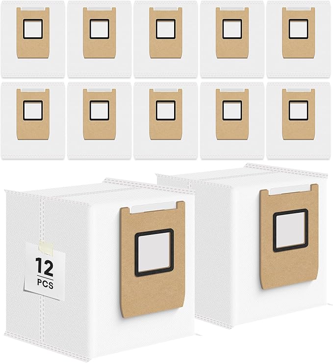 10 PACK Dust Bags for Eufy Clean G35+, G40+, G40 Hybrid+ Auto-Empty Station