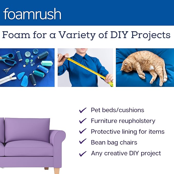 FoamRush 6-Inch Bunk (30" x 80") Gel Memory Foam RV Mattress Replacement with Canvas Navy Cover, Medium Firm, Made in USA, Camper Trailer, Removable Water-Resistant Outdoor/Indoor Cover w Zip