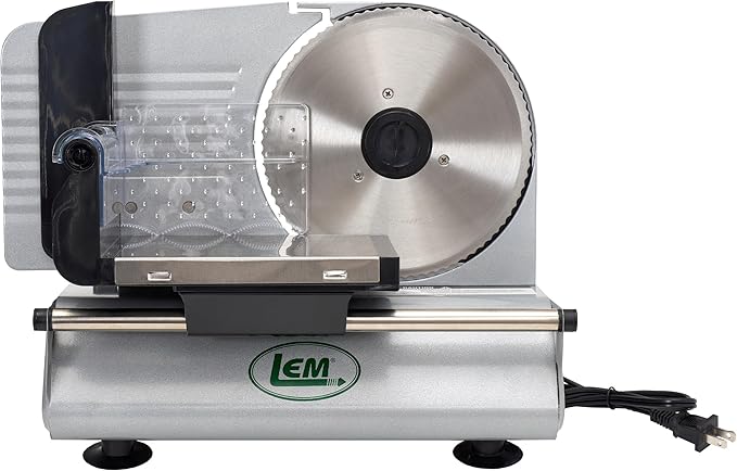 LEM Products 8.5" Electric Meat Slicer, Kitchen Appliance for Home Use