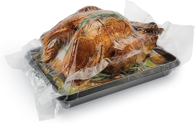 FoodSaver Custom Fit Vacuum Sealer Rolls, Airtight Food Storage and Sous Vide Rolls, BPA-Free, 11 x 16' (Pack of 3)