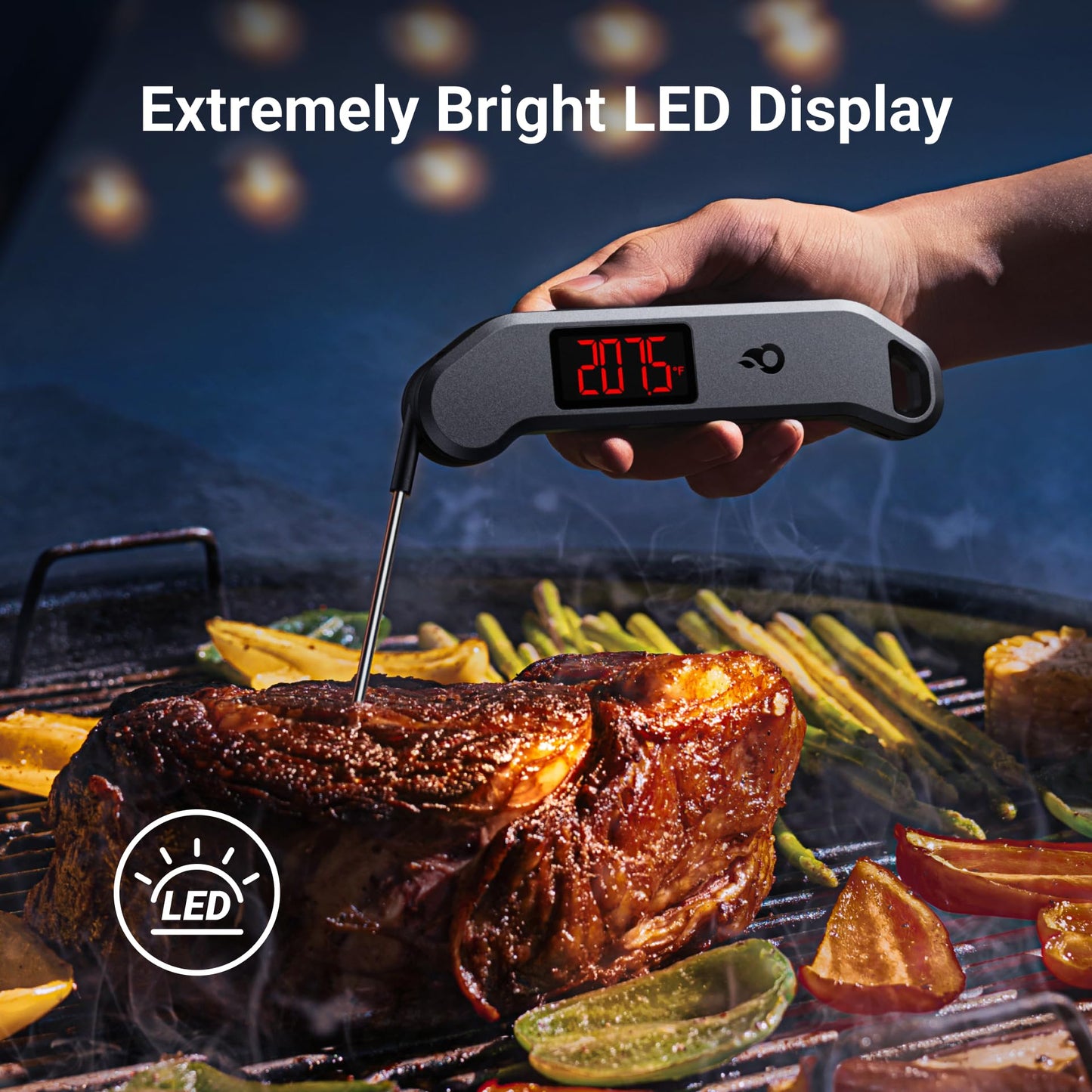 ThermoMaven 1 Sec Professional Digital Meat Thermometer, ±0.5℉ Accuracy