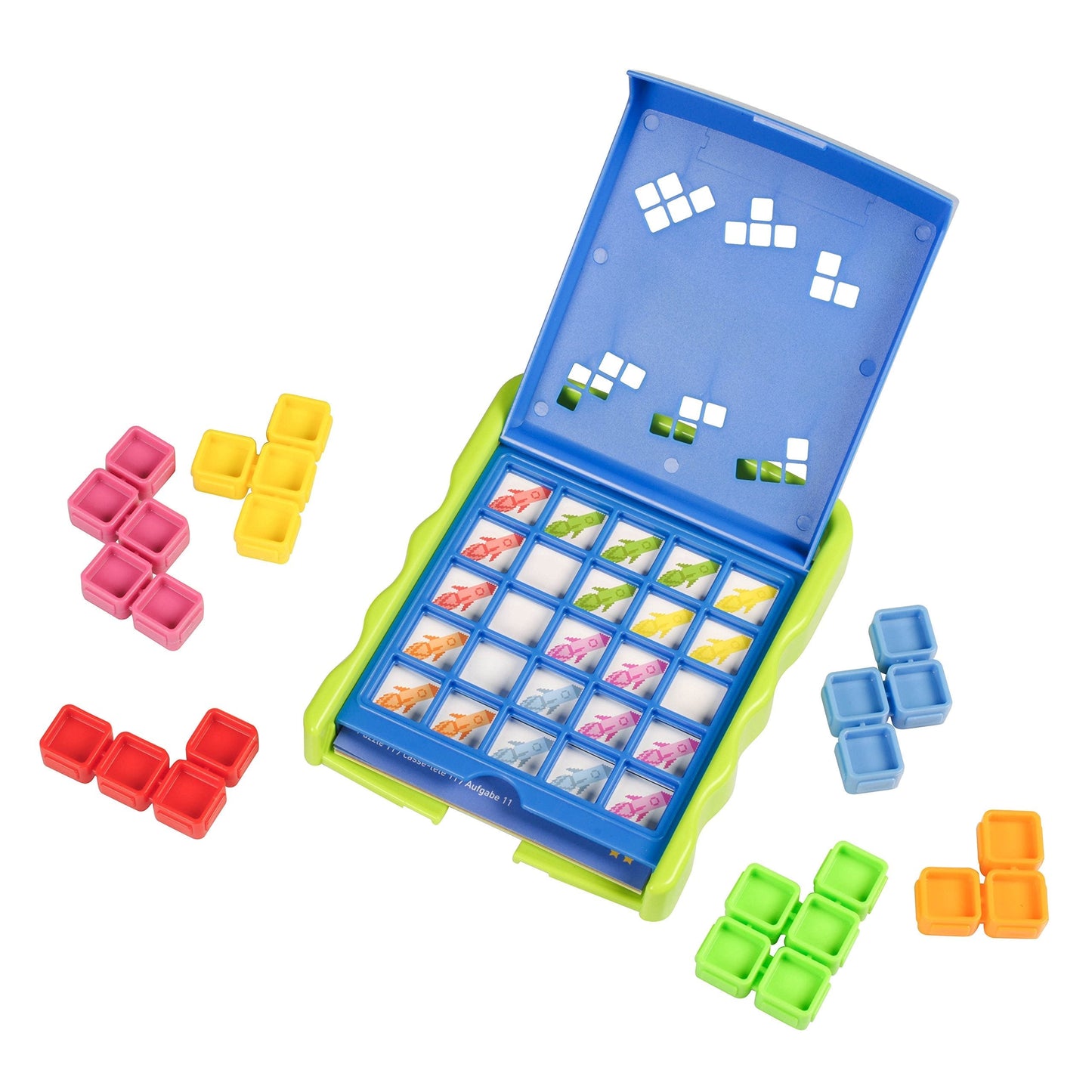 Educational Insights Kanoodle Jr. - 3D Brain Teaser Puzzles, Single Player Brain Game, Fun Travel Games for Kids, Challenging Logic Puzzle Games and Gifts for Boys & Girls Ages 4+