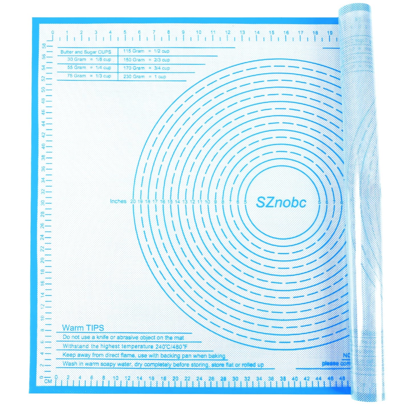 Silicone Pastry Mat 36x24 Inch Dough Mat for Baking Suitability