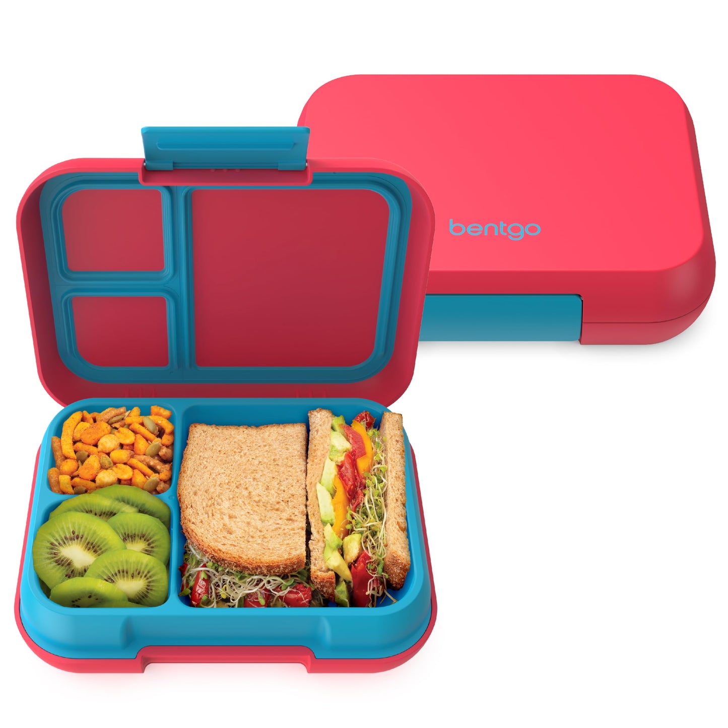 Bentgo Pop Leak-Proof 3-4 Compartment Bento-Style Lunch Box