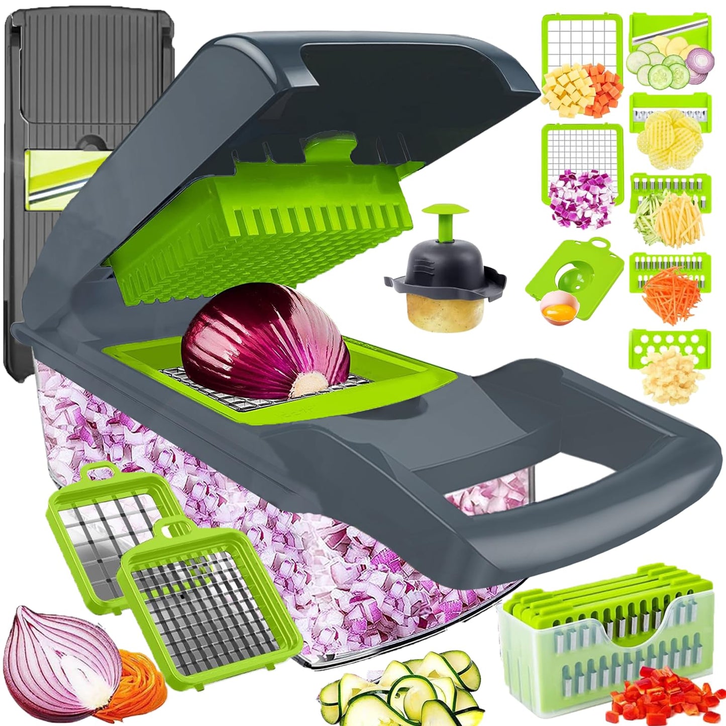Vegetable Chopper Mandoline Slicer Home Kitchen Appliance Essential Gadget