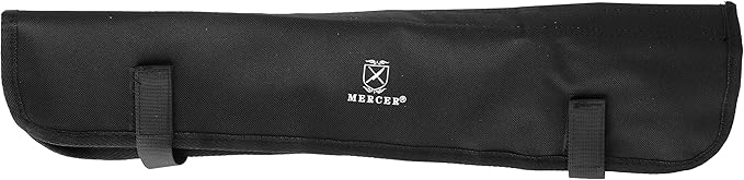 Mercer Culinary Double-Zip 17-Pocket Knife Case,Black