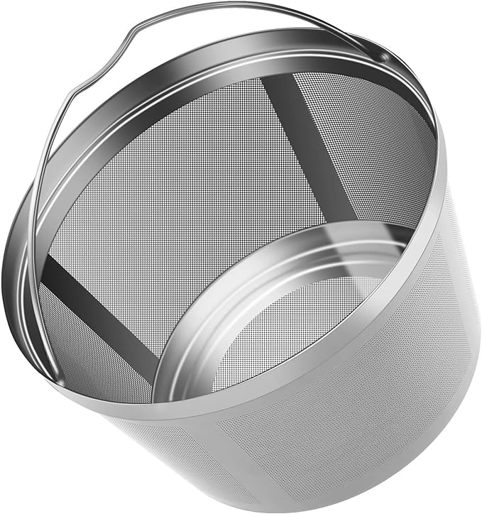 YEOSEN Coffee Filter 4 Cone Coffee Filter Reusable fit for Cuisenart Ninja Hamilton Beach Brewer (Not Applicable to Ninja CE251, CF200)