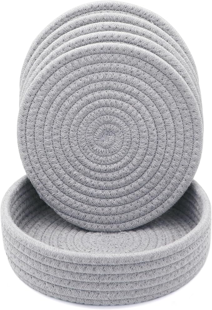 KITLAB 8 Inch Trivets for Hot Dishes, Hot Pots and Pans, 6 Pcs