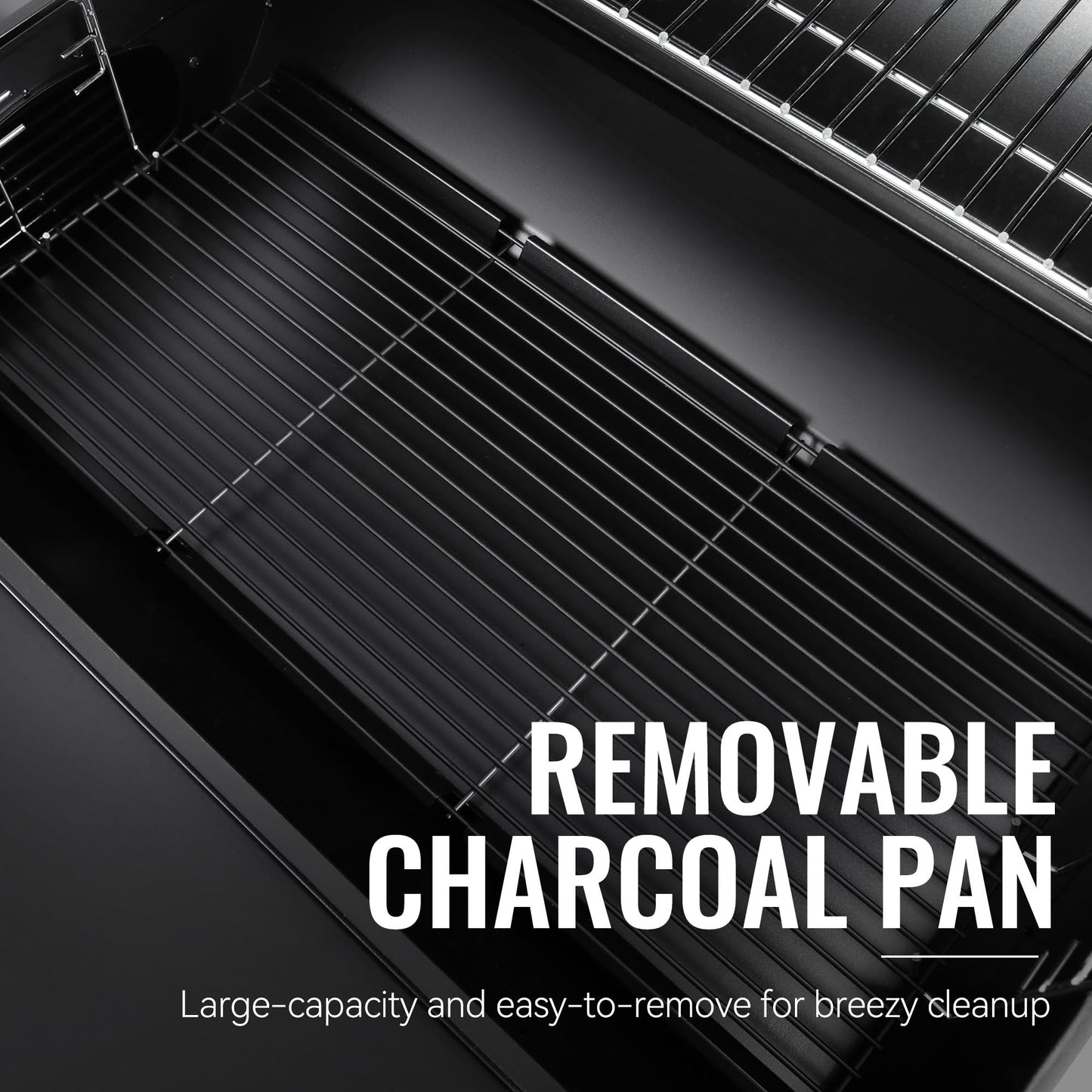 Royal Gourmet CC2036F Barrel Charcoal Grill with Offset Smoker, Outdoor BBQ Grill with 1200 Sq. In. Grilling Area for Large Event Gathering, Black
