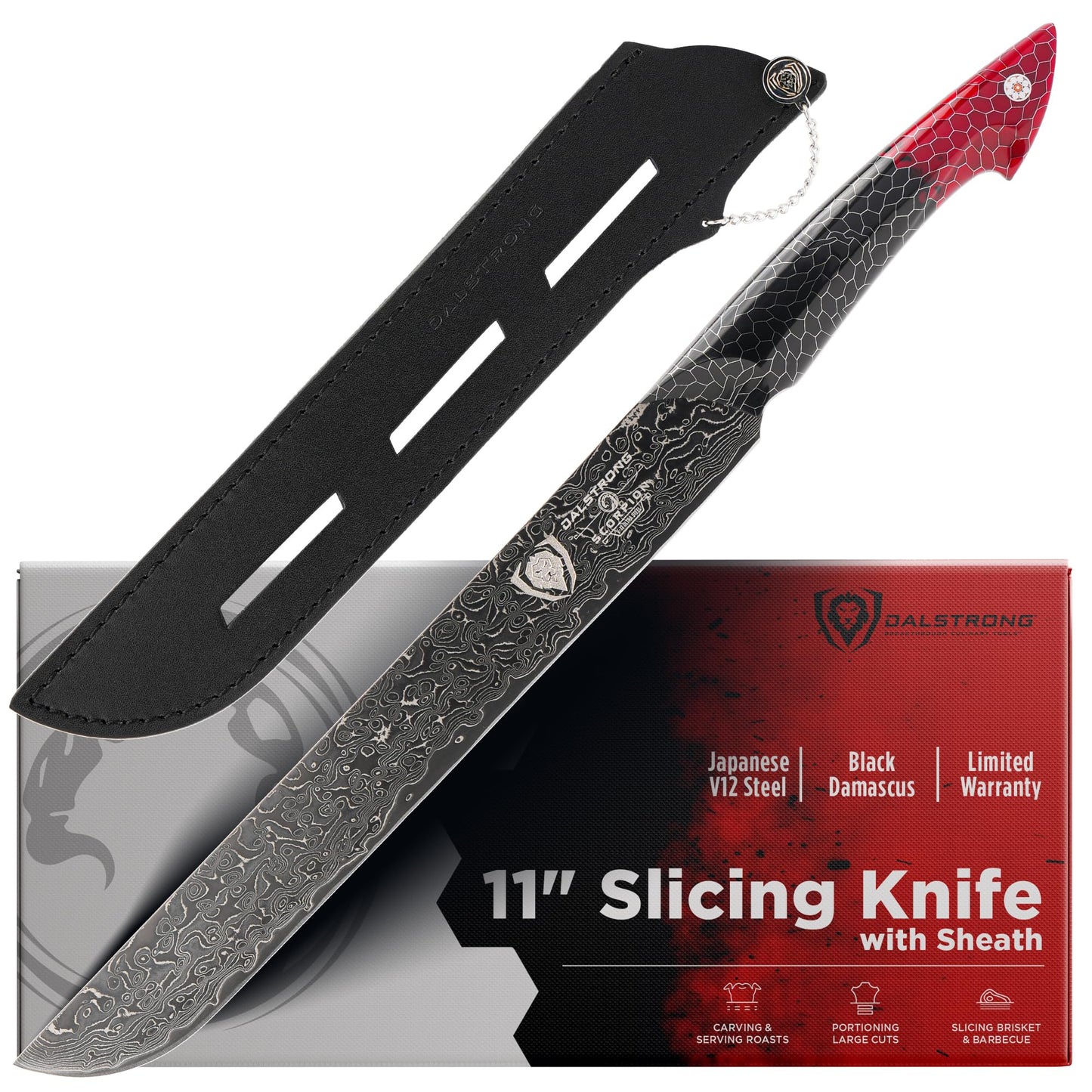 Dalstrong 8" Chef Knife - AUS-12V Steel 66+ HRC