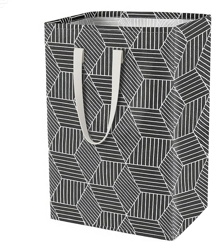 Waterproof Laundry Hamper 75L Collapsible Laundry Basket Extended Cotton Handle Laundry Bag Large Clothes Storage Toy Organization for Bathroom Bedroom Laundryroom College Dorms