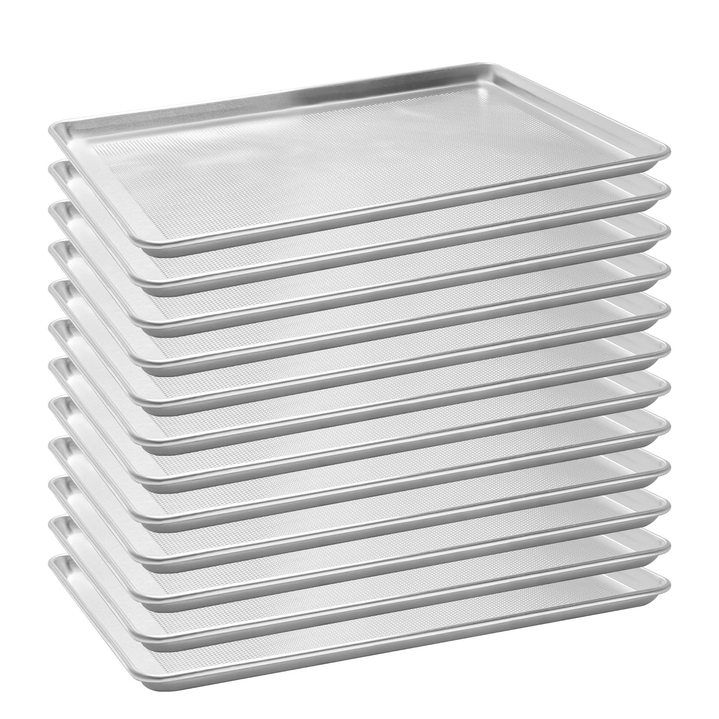 FSUON 6 Pack Aluminum Baking Sheet Pan, 21 x 15 in