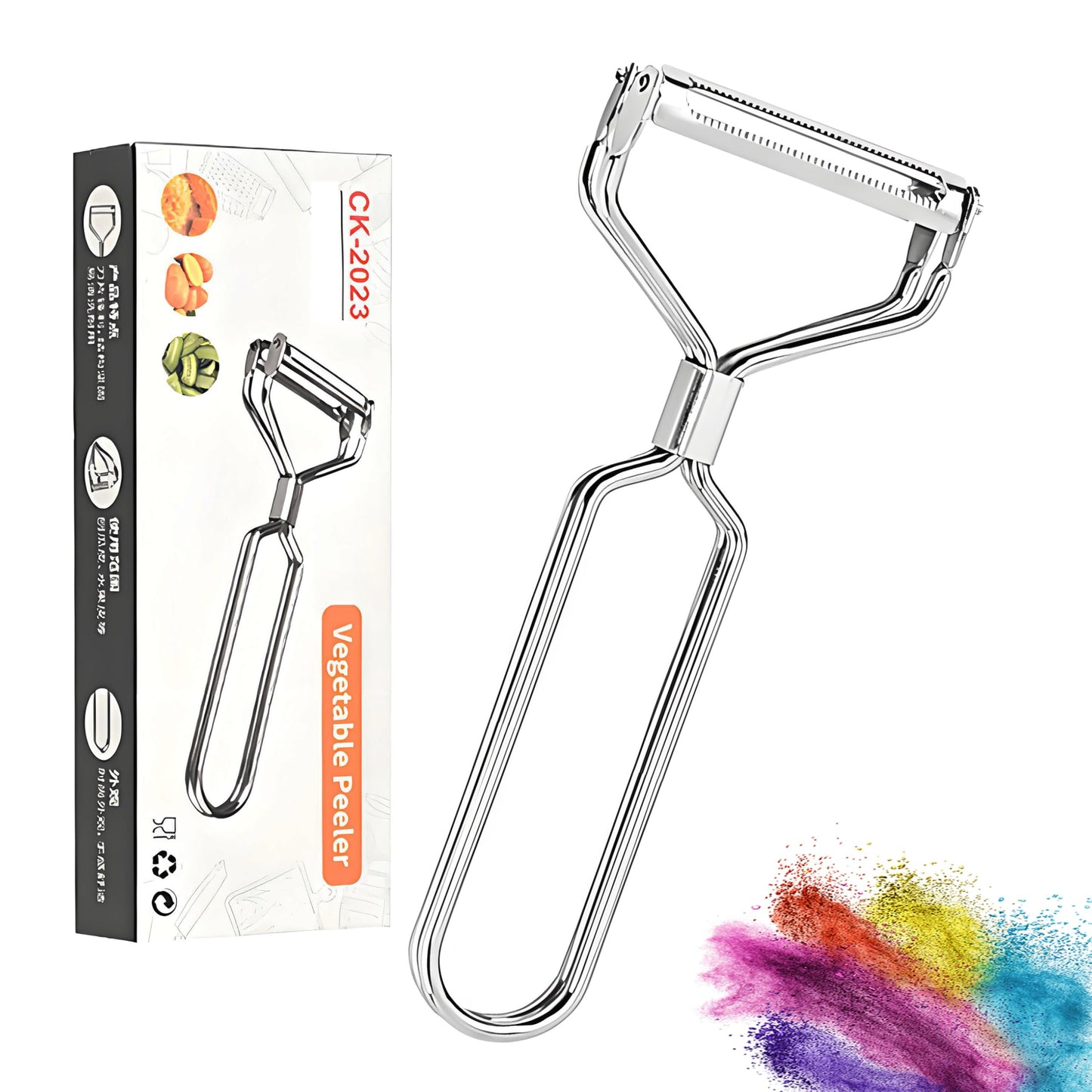 Potato Peelers for Kitchen, 2 Pcs, Just Like Mom's old steel Peeler