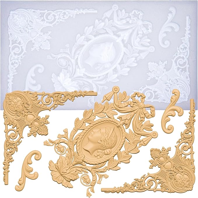 Mermaid and Sea Creatures Clay Molds for Crafts