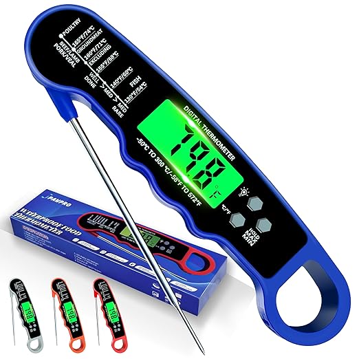 Meat Thermometer Digital, Instant Read Digital Meat Thermometer